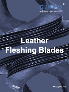Leather Fleshing Blade
